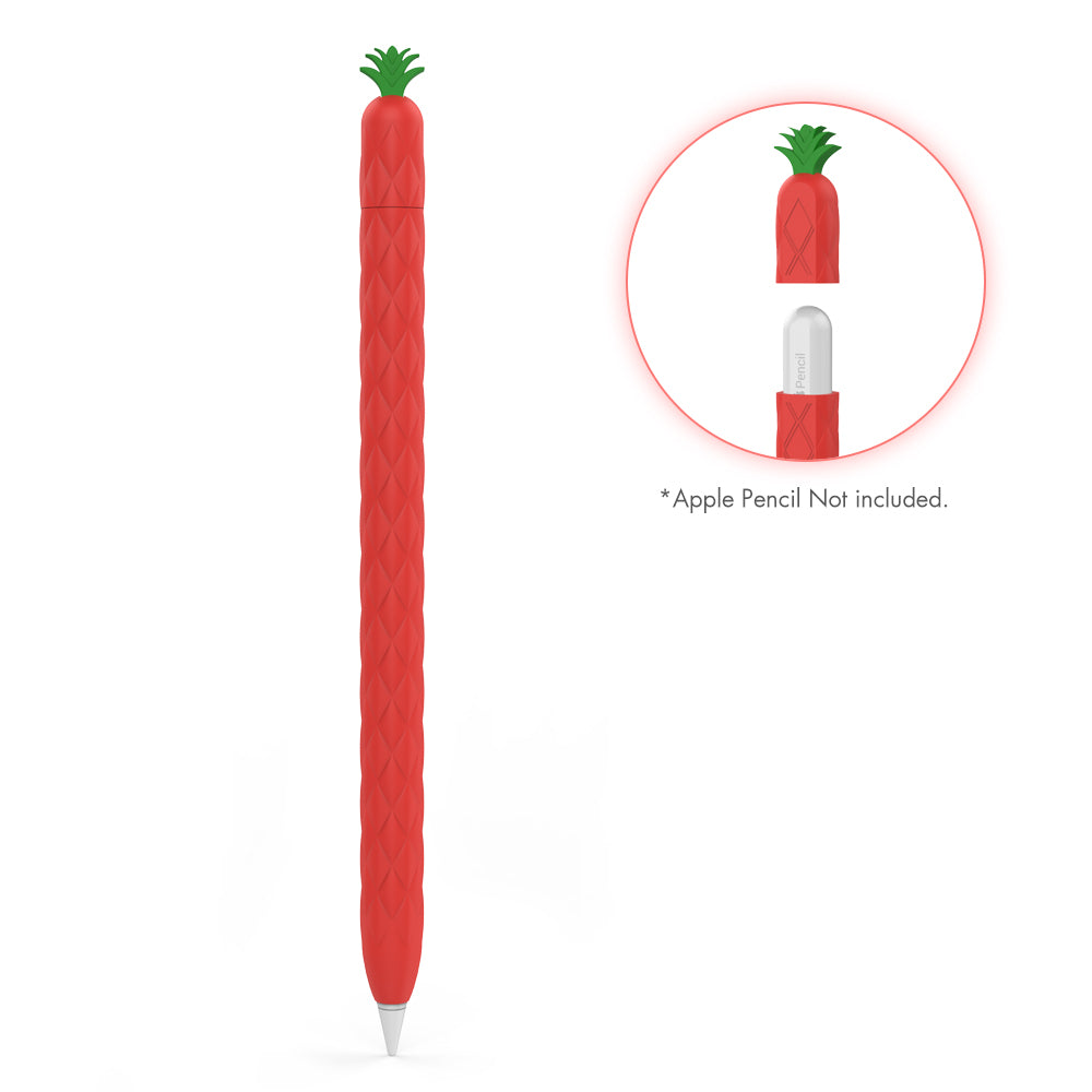 AHASTYLE PT106-2 for Apple Pencil (2nd Generation) Stylus Pen Silicone Skin Case Pineapple Style Protective Cover AHASTYLE PT106-2 for Apple Pencil (2nd Generation) Stylus Pen Silicone Skin Case Pineapple Style Protective Cover